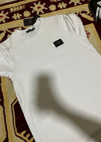 Beyaz Kısa Kollu TİŞÖRT OVERSIZE - Görsel 2