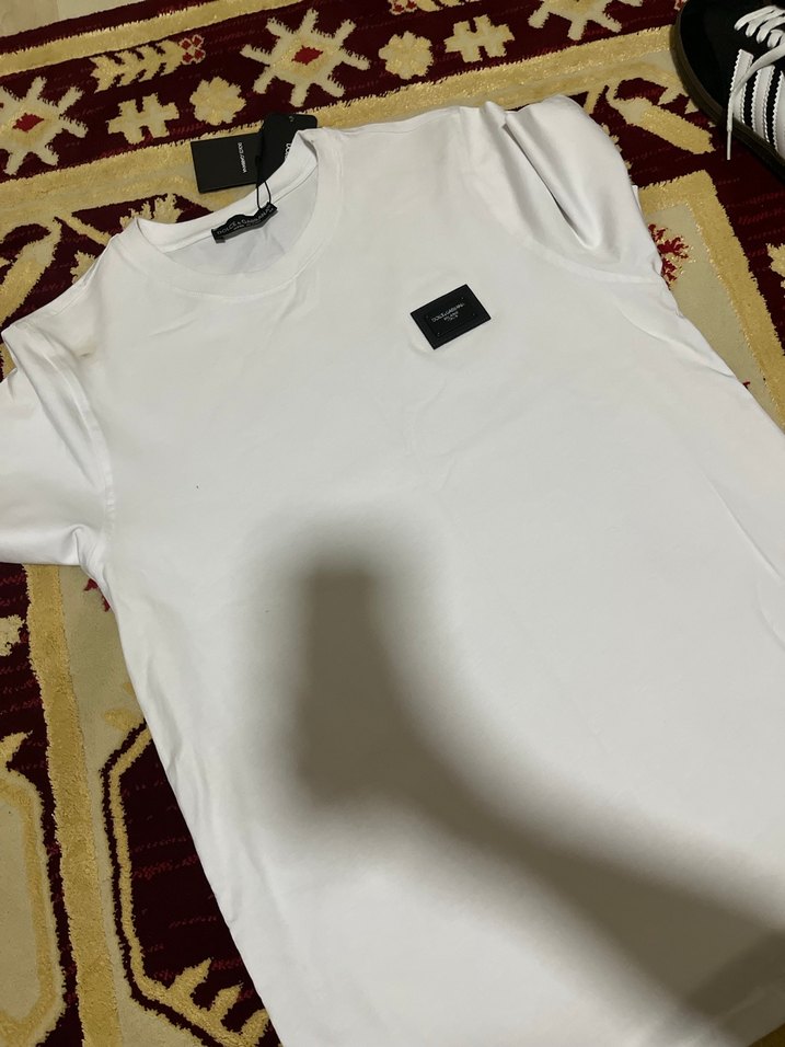 Beyaz Kısa Kollu TİŞÖRT OVERSIZE - Görsel 2