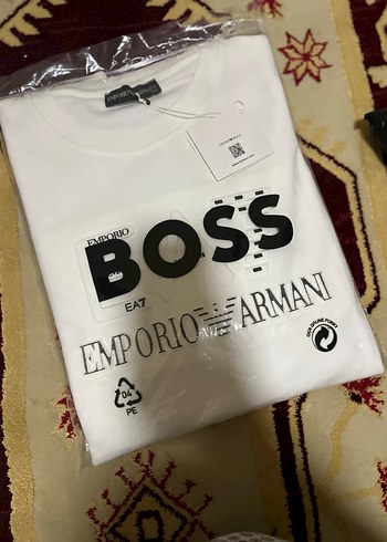 Erkek Beyaz Baskılı Pamuklu SWEATSHIRT - Görsel 2