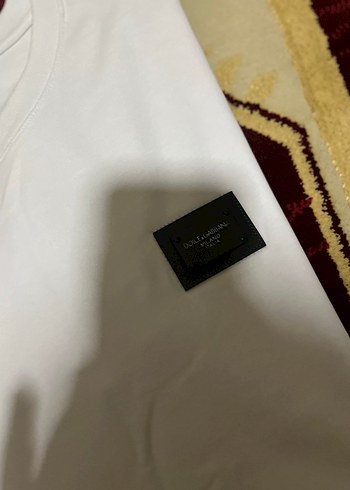 Beyaz Kısa Kollu Pamuklu Tişört oversize - Görsel 3