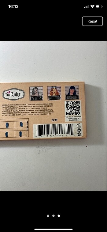 Beden The Balm