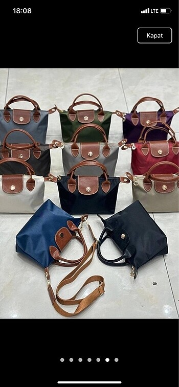 LONGCHAMP KÜÇÜK KOL ÇANTASI