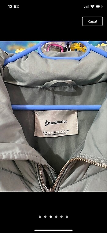 l Beden STRADIVARIUS ŞİŞME MONT