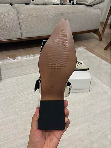 37 Beden kahverengi Renk Loafer
