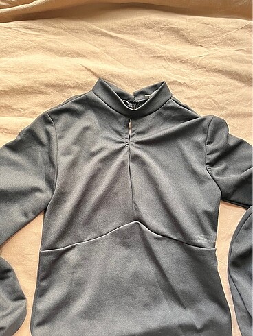 American Vintage trendyol siyah şık bluz