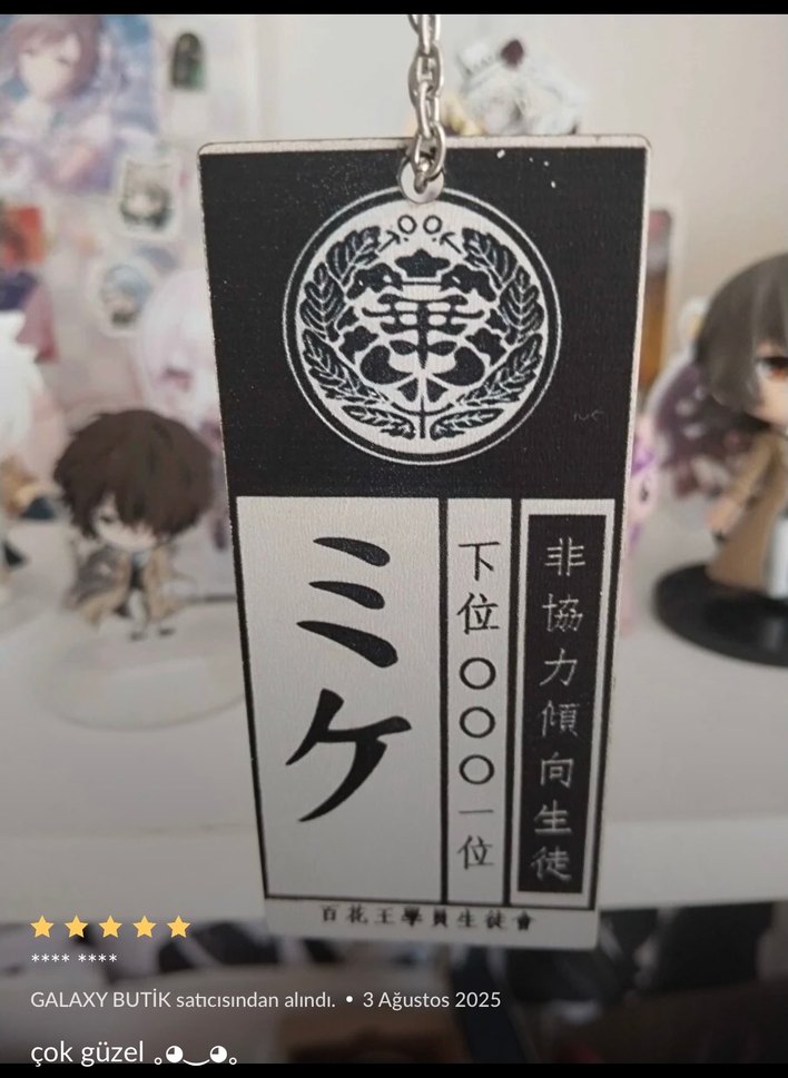 Yumeko Jabami Cosplay Kolye - Görsel 4