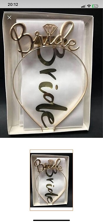 Bride Tacı ve Kuşak
