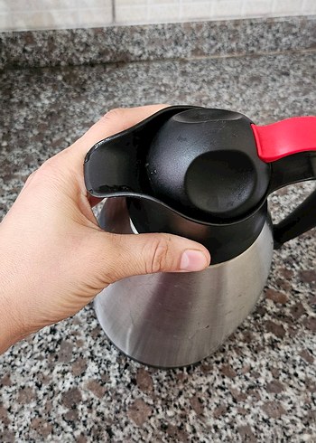 Gri Termos Çaydanlık - Görsel 2