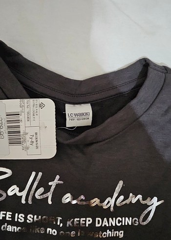 Siyah Baskılı Klasik Kesim Sweatshirt - Görsel 3