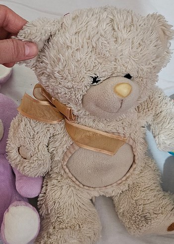 Pastel Renkli Peluş Oyuncak Seti - Görsel 2