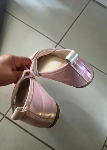 Kızlar için Pembe Tokalı Babet - Görsel 7