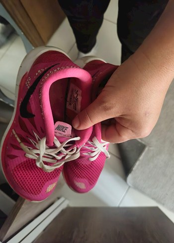 Nike Pembe Bağcıklı Kadın Spor Ayakkabı - Görsel 6