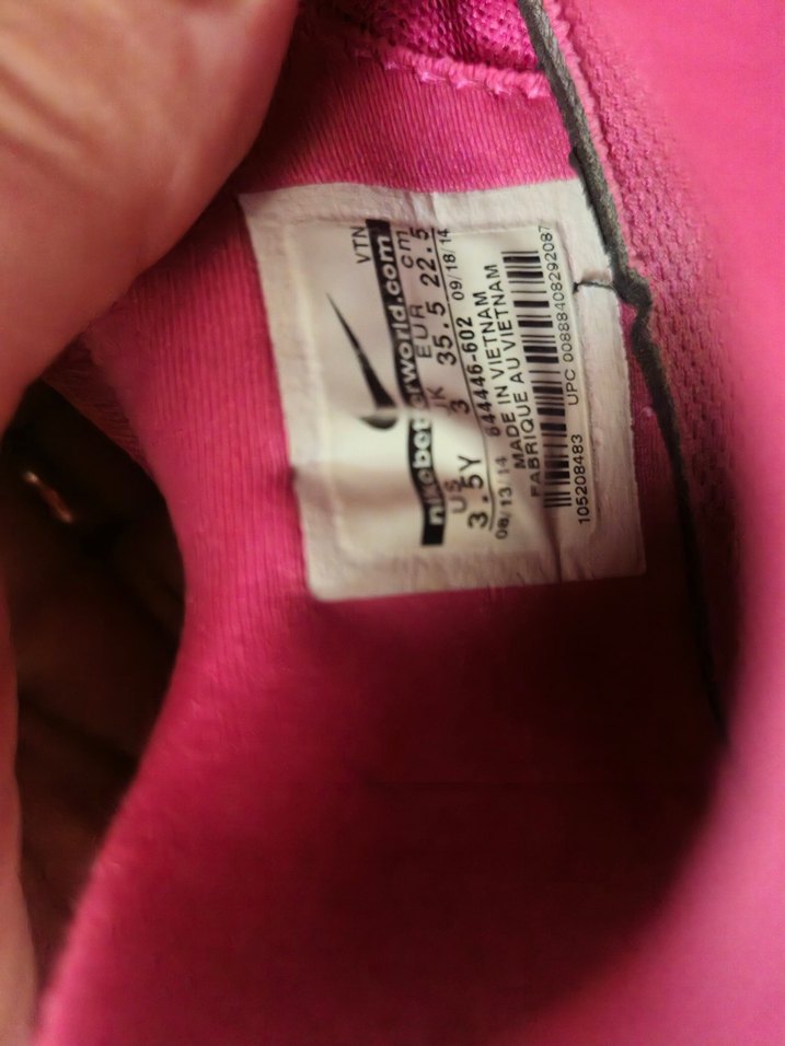 Nike Pembe Bağcıklı Kadın Spor Ayakkabı - Görsel 2