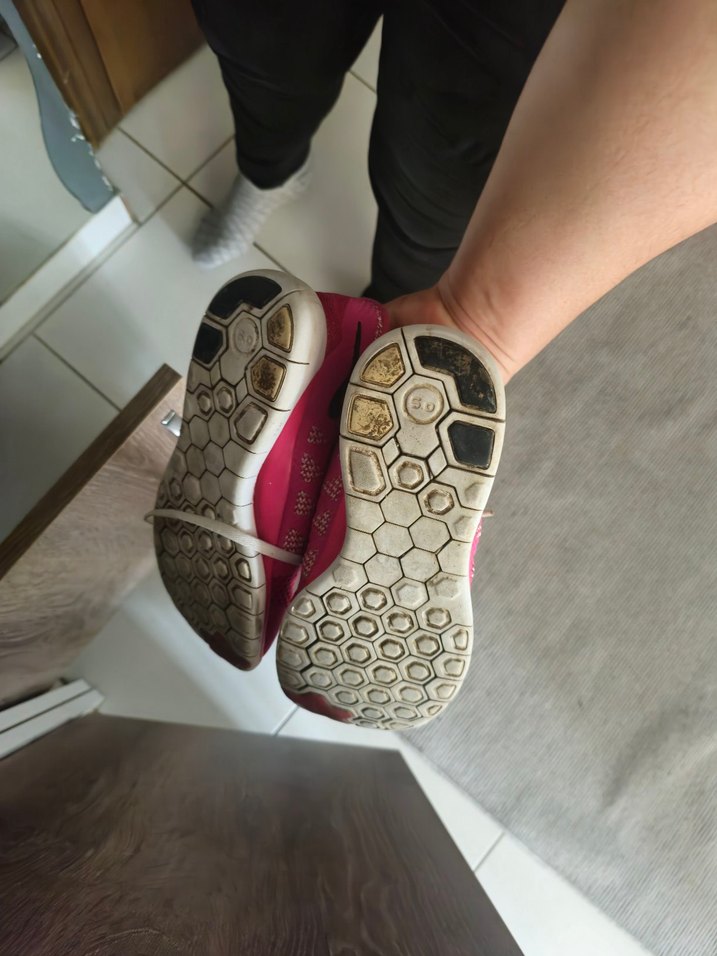 Nike Pembe Bağcıklı Kadın Spor Ayakkabı - Görsel 5