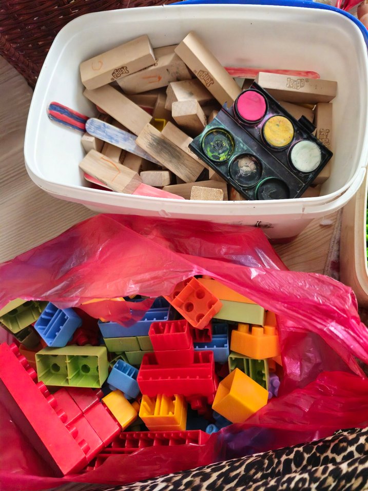 Çocuklar için Çok Renkli Eğitici oyun setlerı - Görsel 3