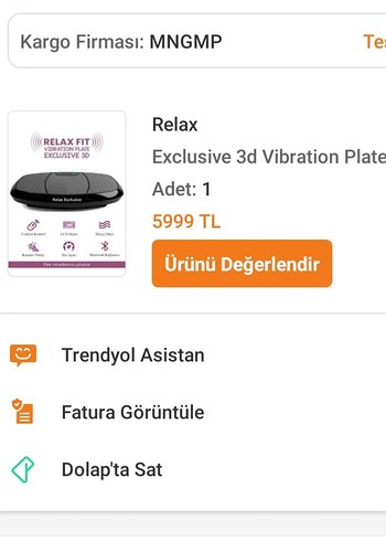 Relax Exclusive 3D Titreşim Plakası