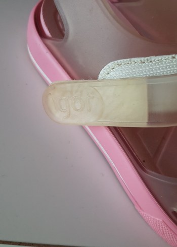 Kız Çocuk Pembe Tokalı Sandalet - Görsel 2