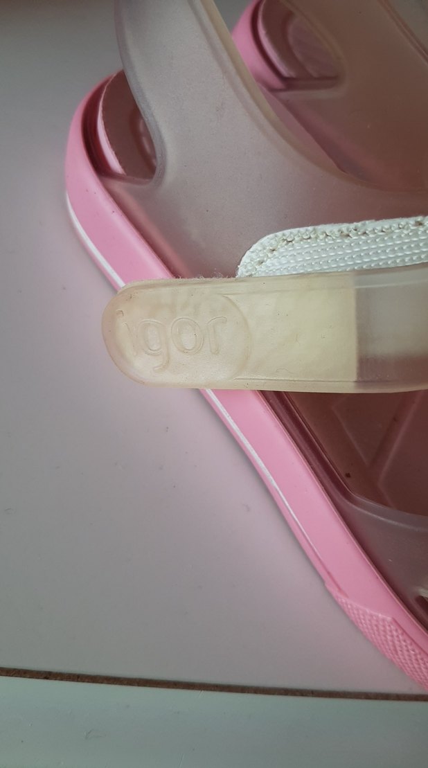 Kız Çocuk Pembe Tokalı Sandalet - Görsel 2