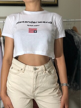 Alexander Wang yarım crop