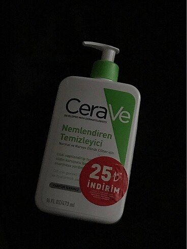 CERAVE NEMLENDİREN TEMİZLEYİCİ