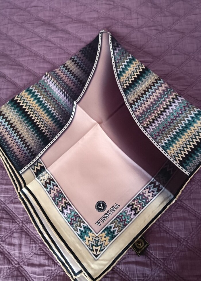 İpek eşarp  - Görsel 2