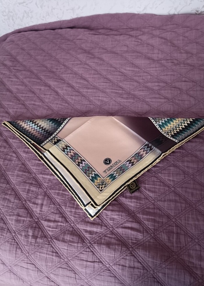 İpek eşarp  - Görsel 3