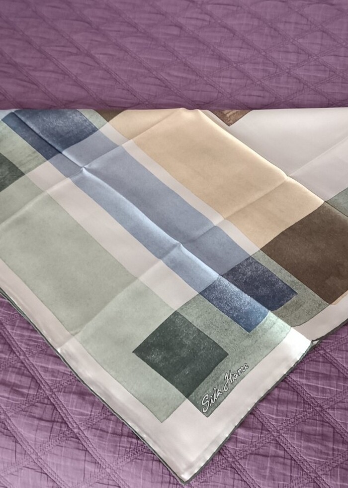 Silk home ipek eşarp  - Görsel 3