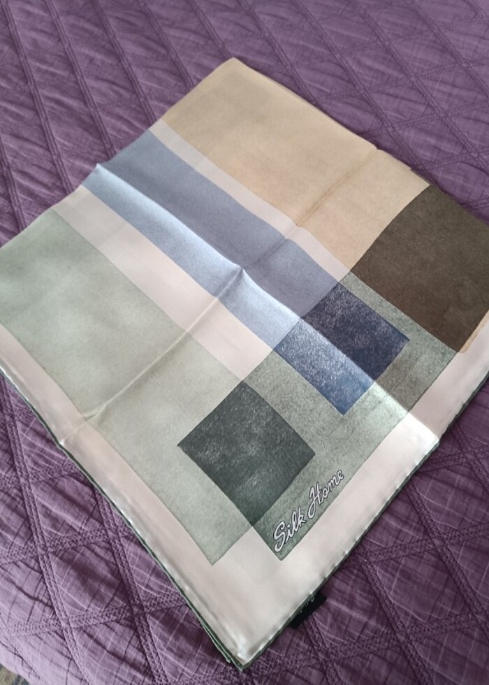 Silk home ipek eşarp  - Görsel 5