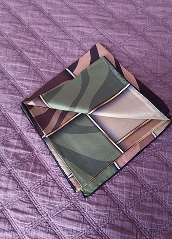 Vissona ipek eşarp  - Görsel 2