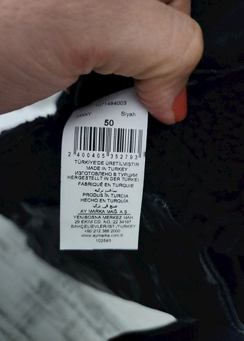 Sıyah Deri  Kürk Detaylı Ceket - Görsel 6