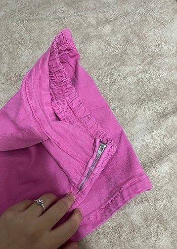 38 Beden pembe Renk Pembe Kadın Şort