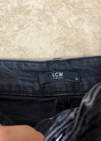 LC Waikiki Siyah Denim Etek