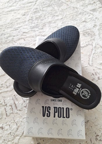 Erkek Mavi Velcro Detaylı Ev Terliği
