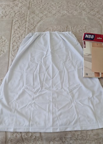 NBB Marka Beyaz Uzun Jipon - Görsel 4