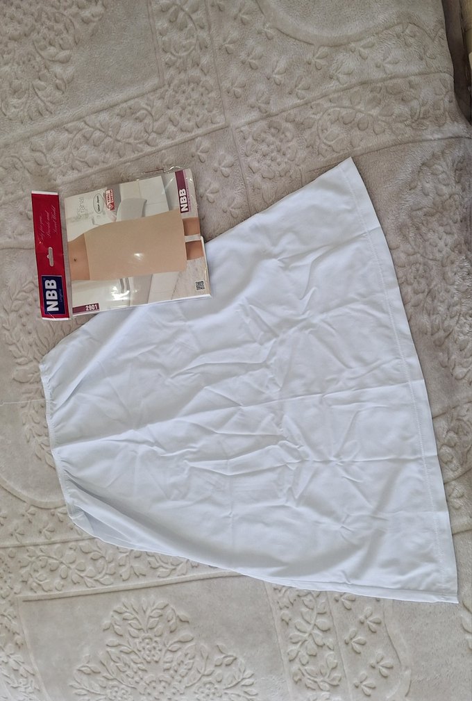 NBB Marka Beyaz Uzun Jipon - Görsel 3