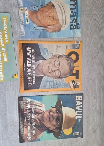 Dergi Seti: Masa, Ot, Bavul