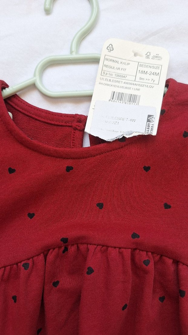 Lc Waikiki Kız Çocuk Elbise Etiketli - Görsel 3