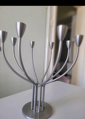 Ikea Modern Gri Metal Samdan