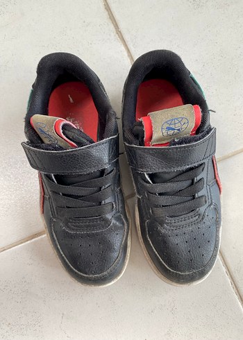 18 Beden gri Renk Puma Erkek Çocuk Spor Ayakkabı