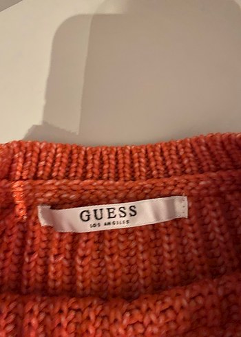 Kırmızı Örgü Kadın Kazak - Görsel 3