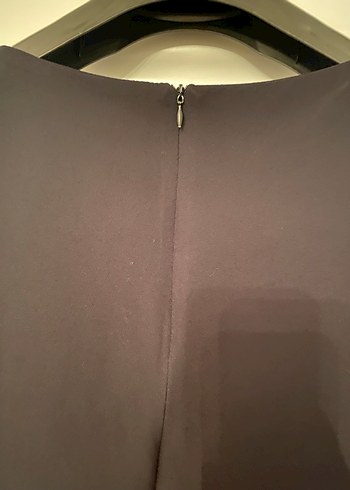 Siyah Midi Kadın Günlük Elbise - Görsel 4