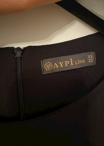 Siyah Midi Kadın Günlük Elbise - Görsel 3