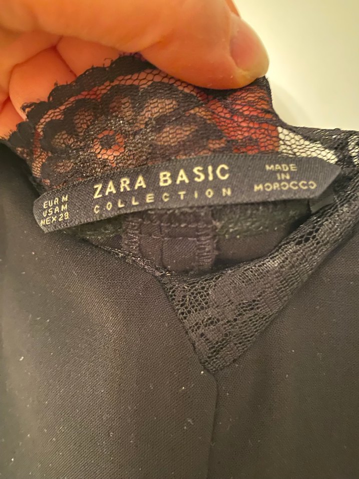 Siyah Uzun Askılı V Yaka Kadın Tulum - Görsel 4