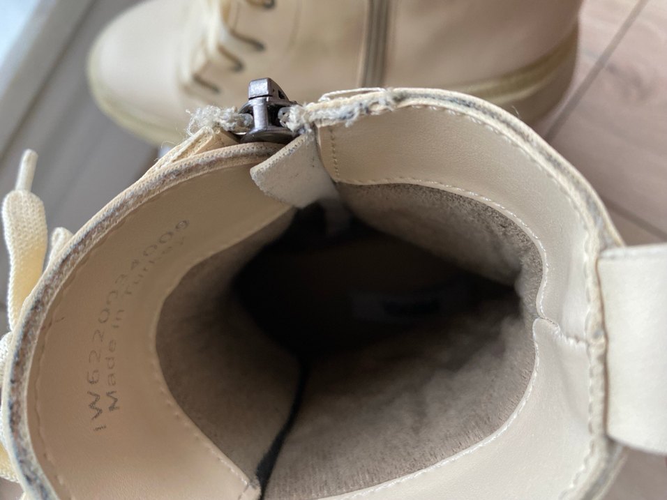 Bej Platform Topuklu Kadın Bot - Görsel 3