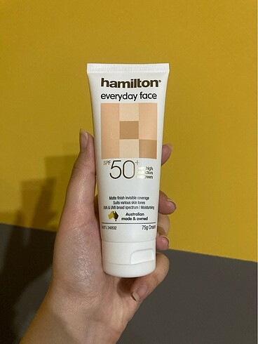 HAMİLTON EVERYDAY FACE GÜNEŞ KREMİ