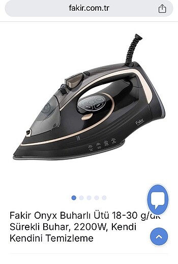FAKİR ONYX BUHARLI ÜTÜ