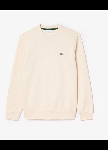 m Beden beyaz Renk Lacoste sweatshirt