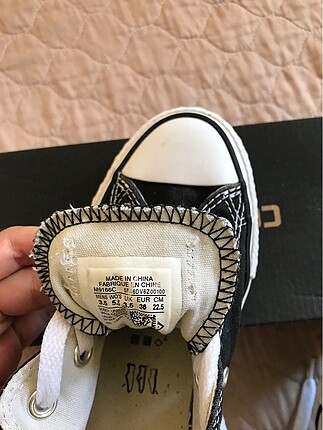 36 Beden siyah Renk Converse orijinal az kullanılmış