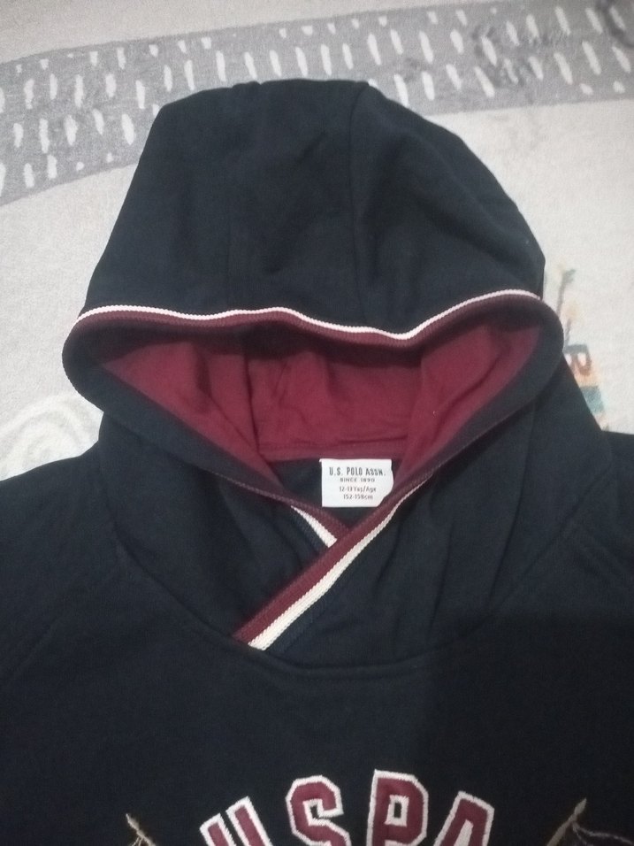 Erkek Çocuk Kapüşonlu Uspa Sweatshirt - Görsel 4