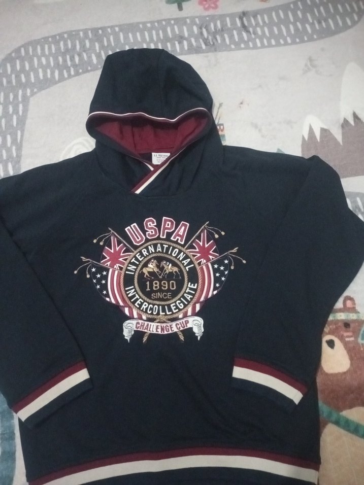 Erkek Çocuk Kapüşonlu Uspa Sweatshirt - Görsel 2